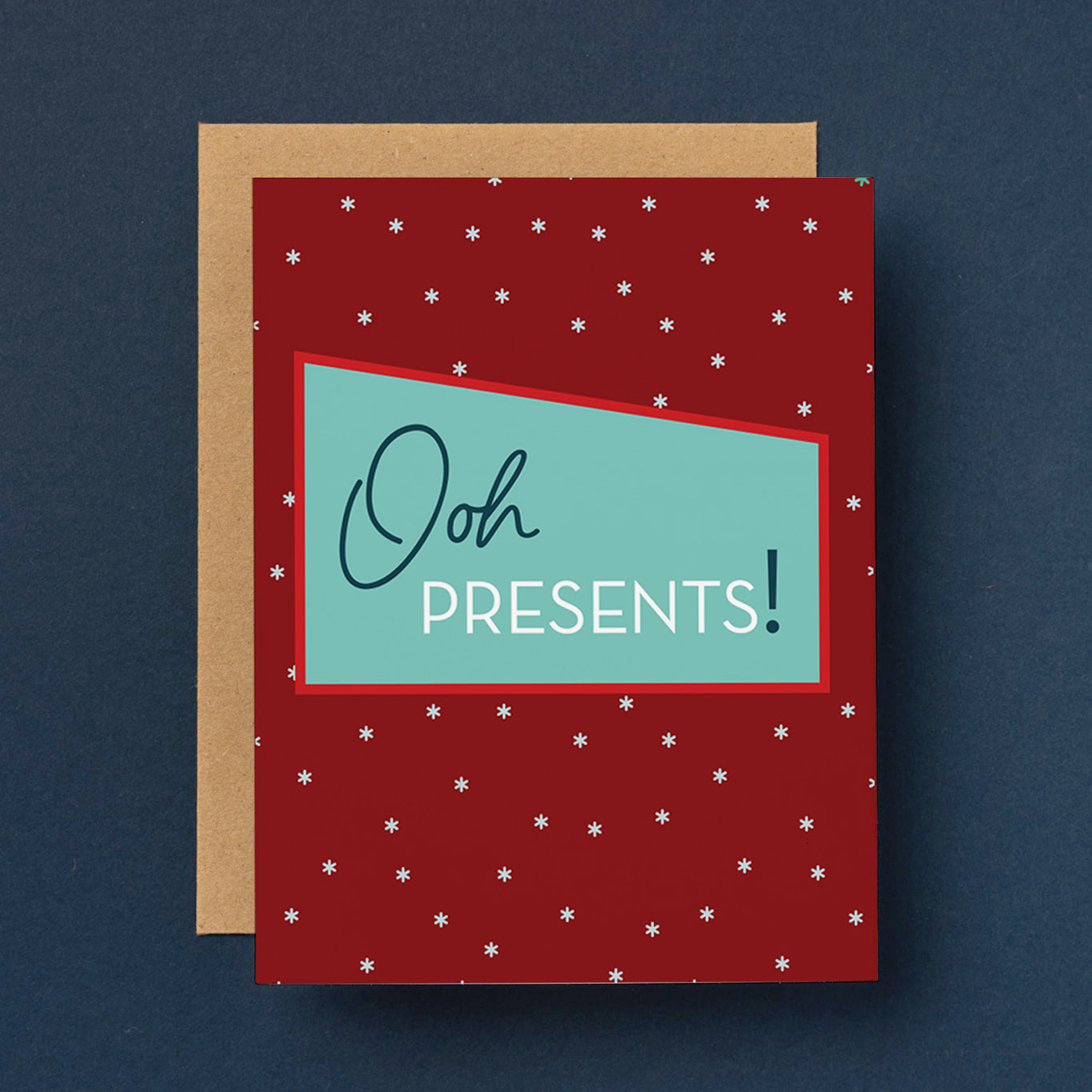 Ooh Presents Holiday Greeting Card