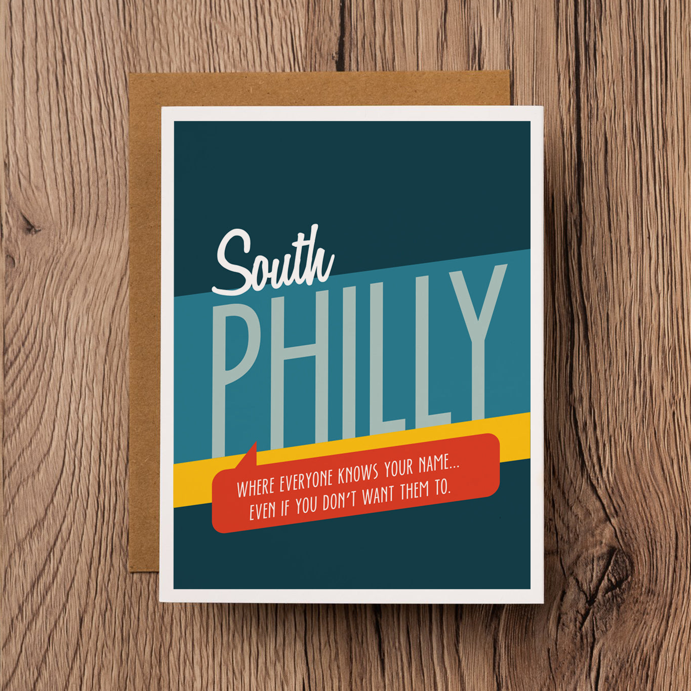 South Philly Greeting Card