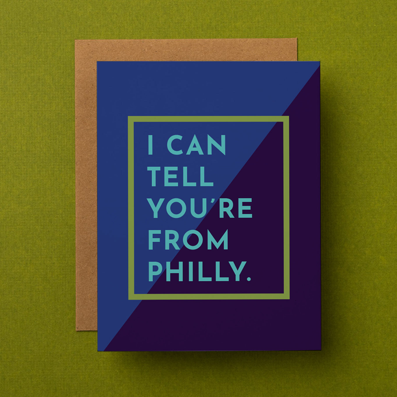 You're From Philly Greeting Card